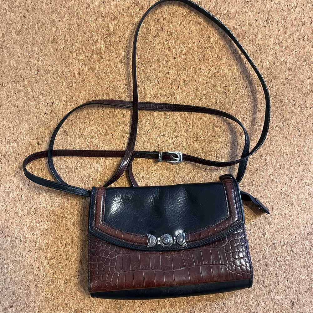 Vintage Leather Brighton Crossbody
